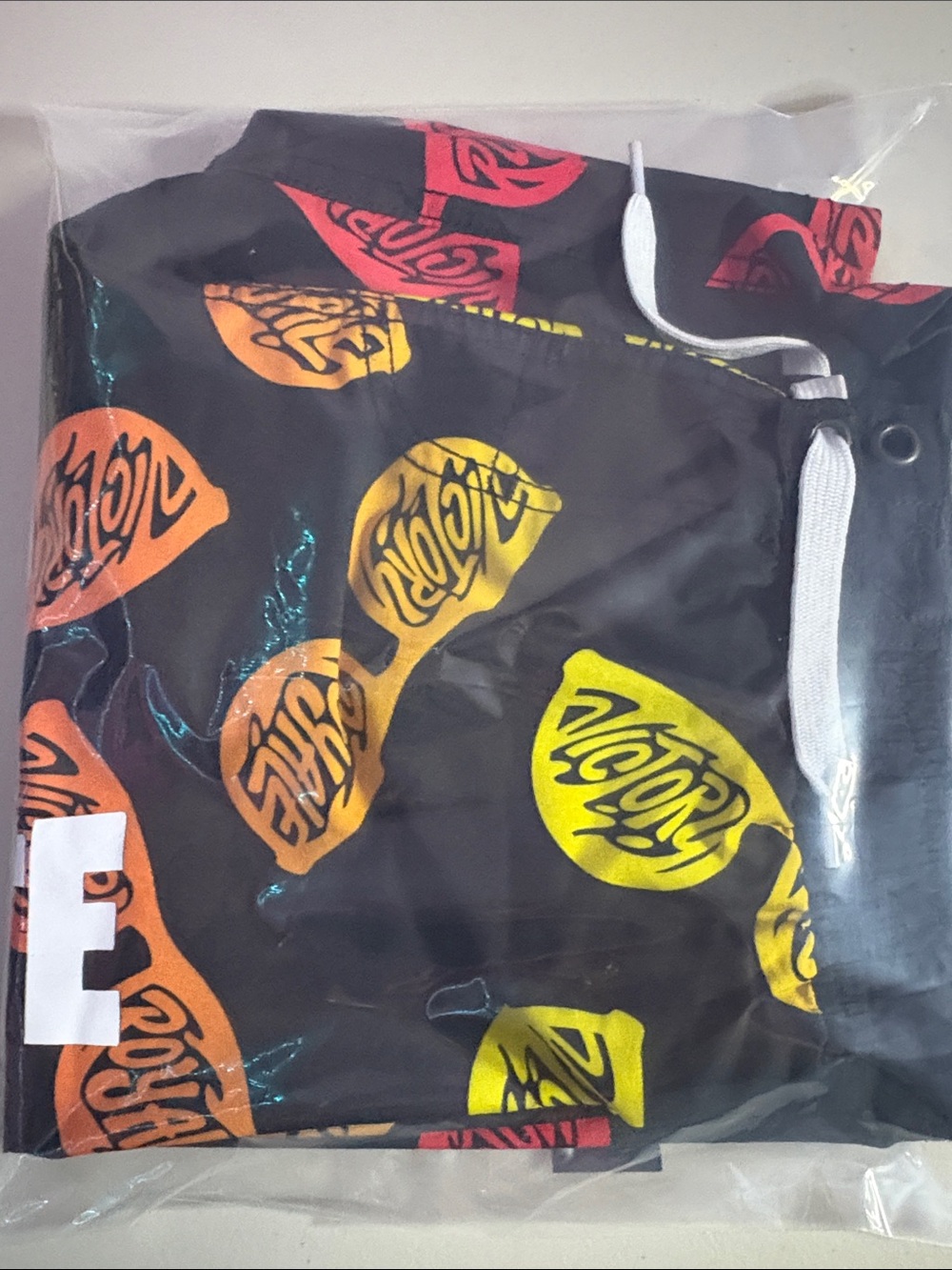 Boys (M) Black Fortnite Logo Swim Shorts